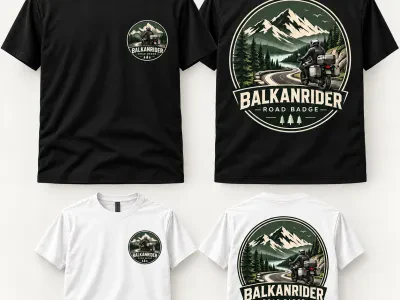BalkanRider Road Badge